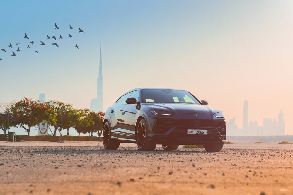 Lambo Urus in Dubai