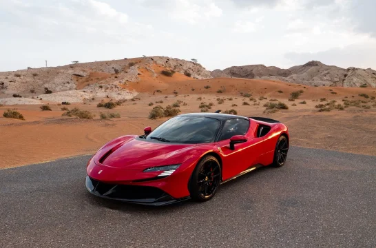 Ferrari in der Dubai