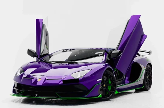 Lamborghini Aventador SVJ Violet 2020