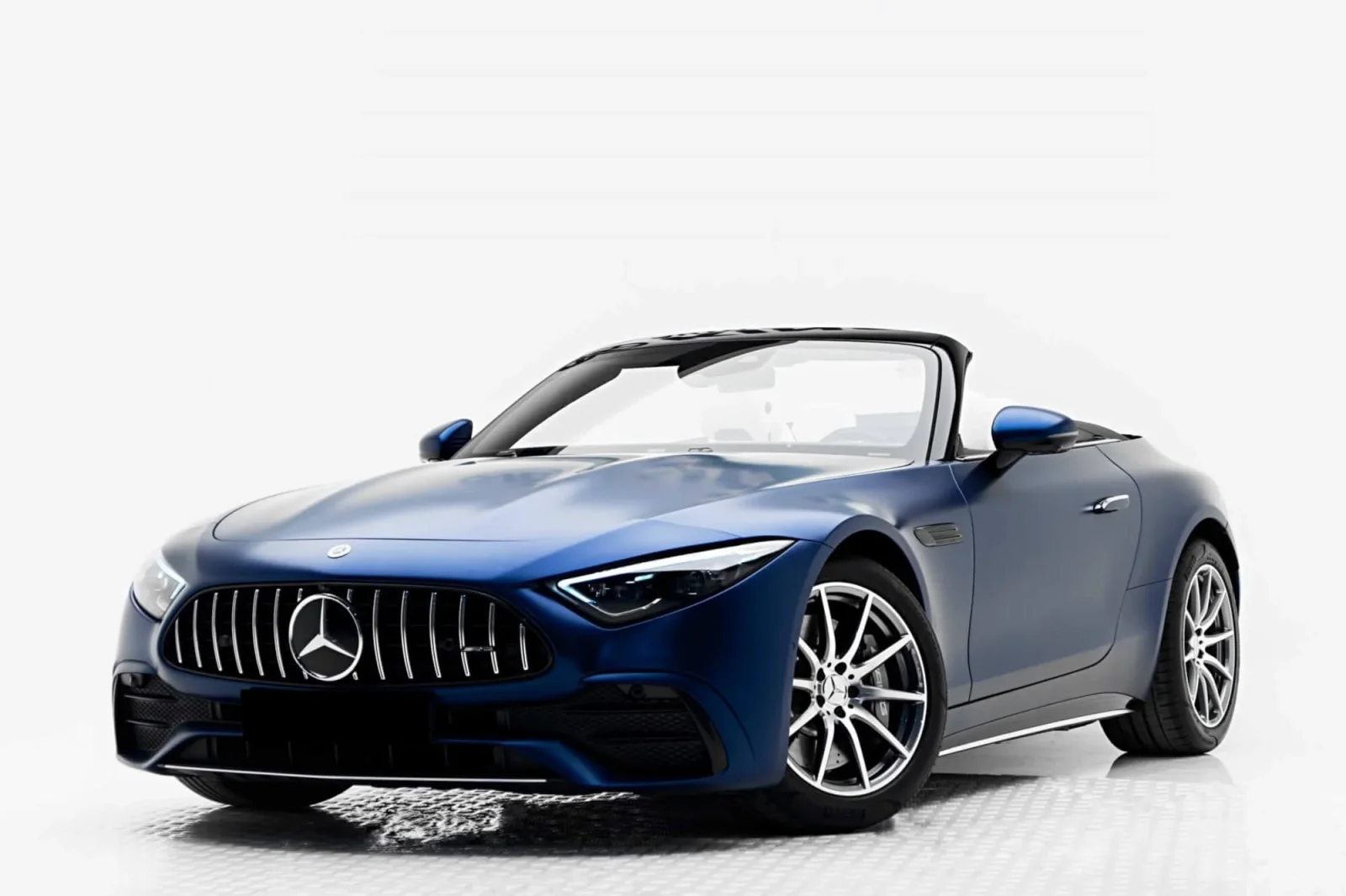 Loyer Mercedes-Benz SL-Class 43 AMG Bleu 2023 en Dubai