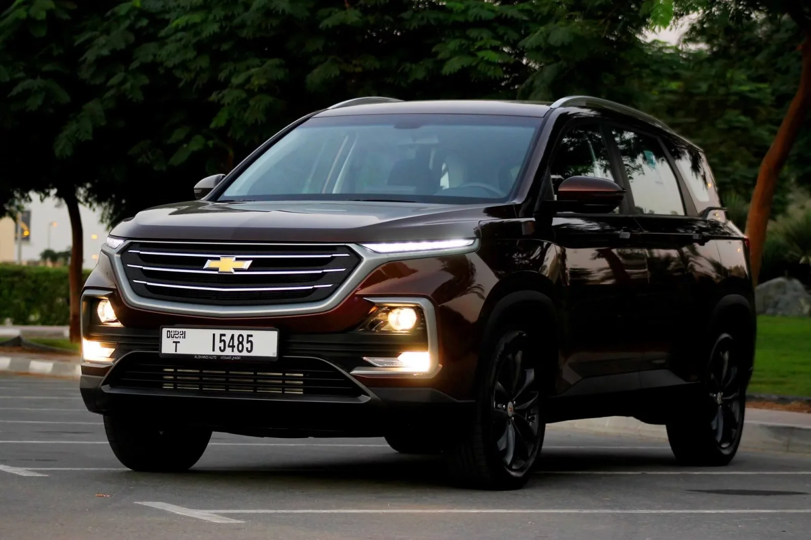 Rent Chevrolet Captiva  Red 2023 in Dubai