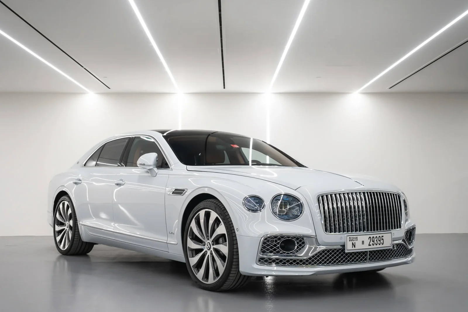 Rent Bentley Flying Spur  Grey 2022 in Dubai