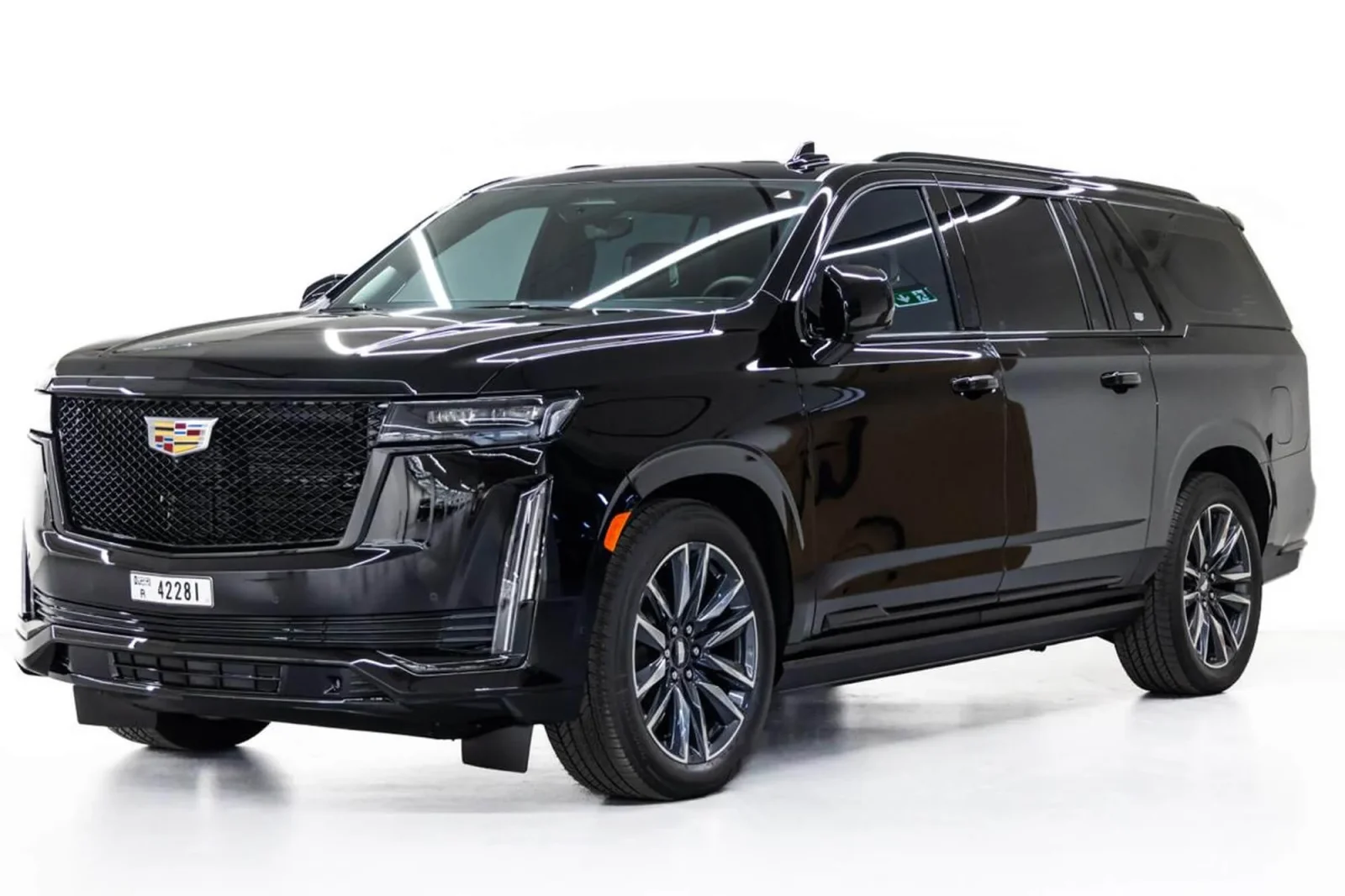 Loyer Cadillac Escalade esv Noir 2024 en Dubai