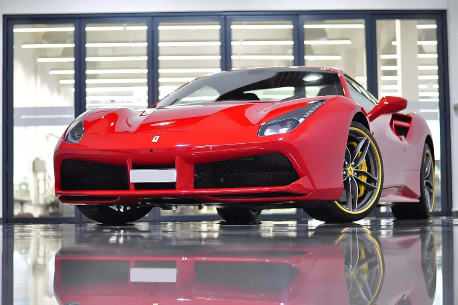 Rent Ferrari 488 Spider  Red 2021 in Dubai