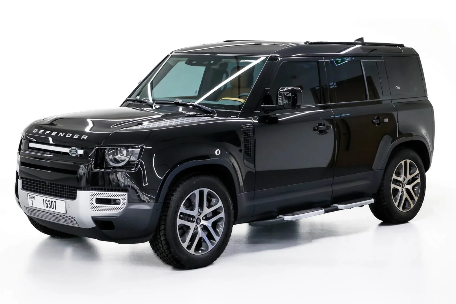 Rent Land Rover Defender 110 Black 2024 in Dubai