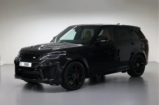 Land Rover Range Rover Sport SVR Черный 2023