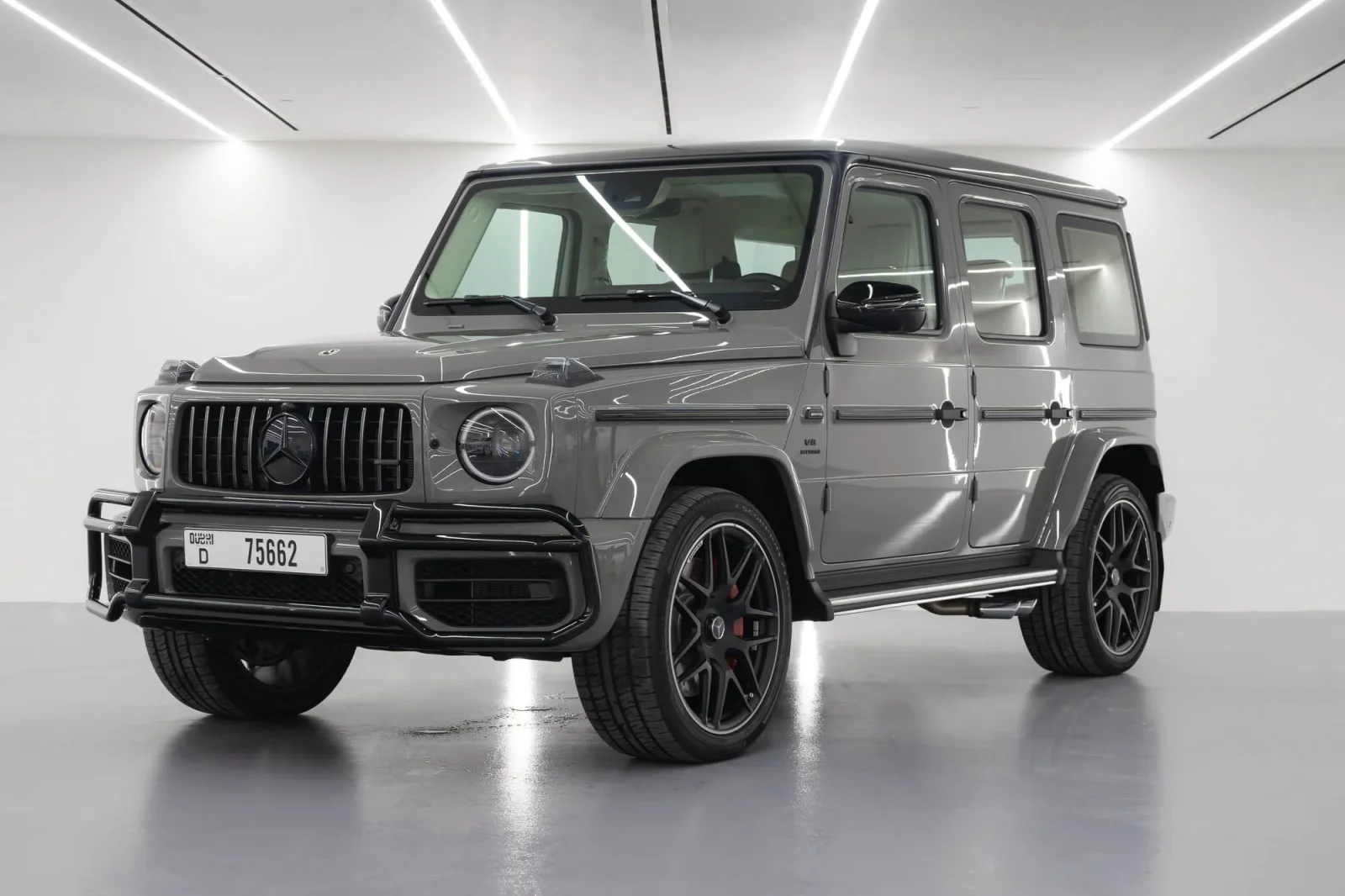 Rent Mercedes-Benz G-Class G63 AMG Grey 2022 in Dubai