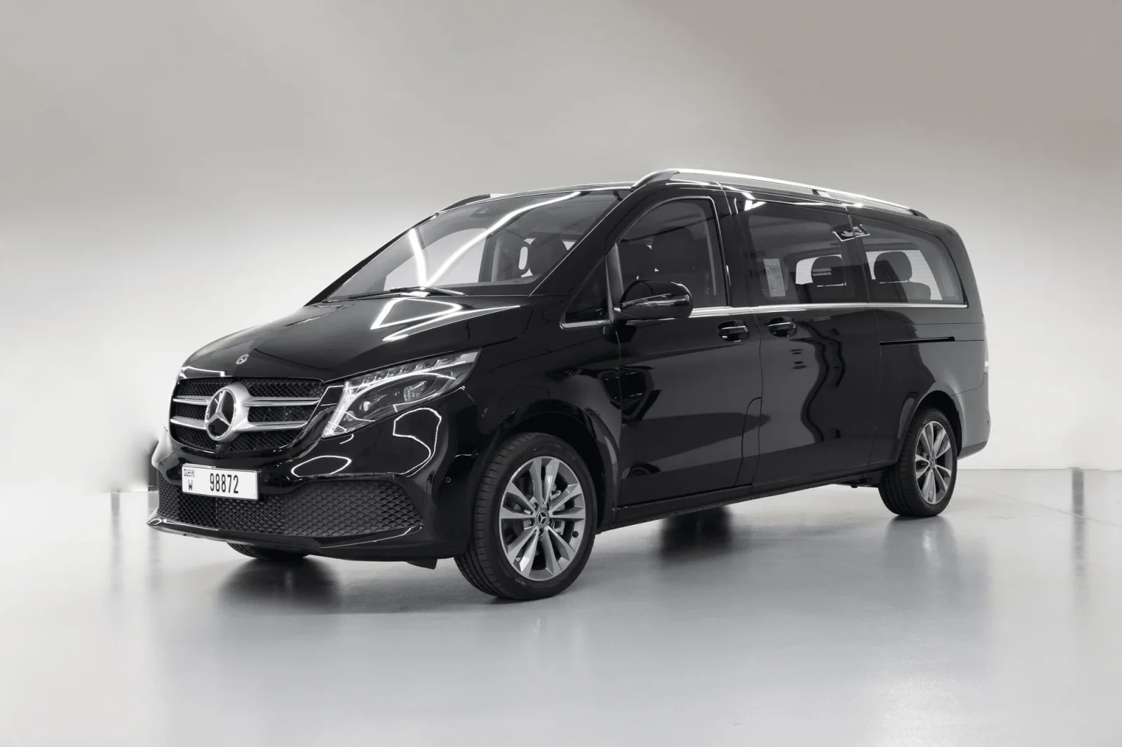 Rent Mercedes-Benz V-Class  Black 2023 in Dubai