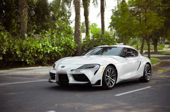 Toyota Supra Белый 2021