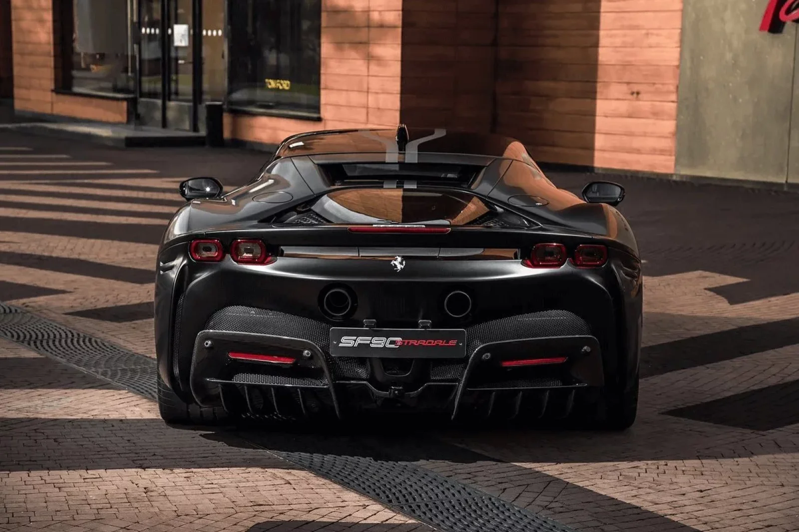 Rent Ferrari SF90 Stradale  Black 2021 in Dubai - 4 