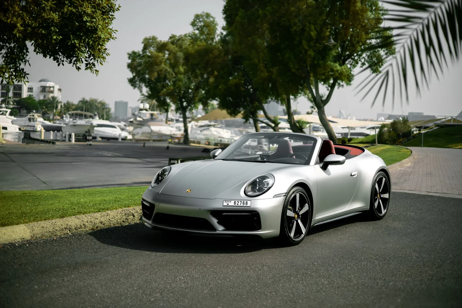 Rent Porsche 911 Carrera Grey 2023 in Dubai