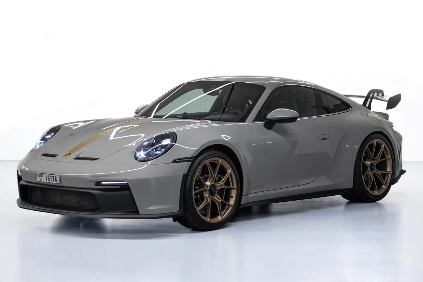 Alquiler Porsche 911 gt3 Gris 2023 en Dubái