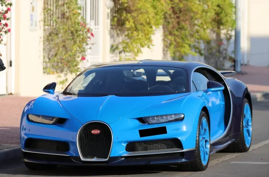 Bugatti Chiron Bleu 2022