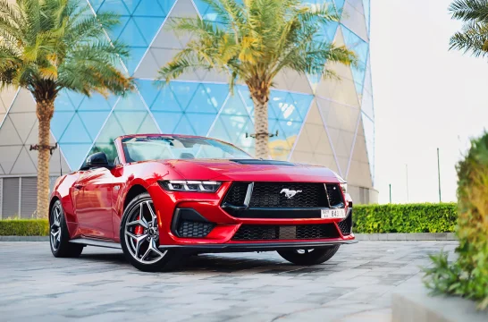 Ford Mustang GT Restyling Rosso 2024