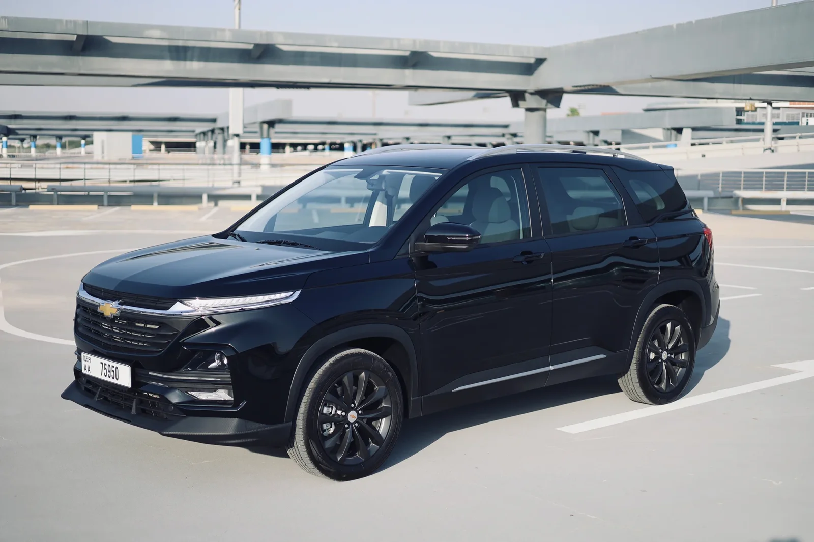 Miete Chevrolet Captiva  Schwarz 2024 in der Dubai