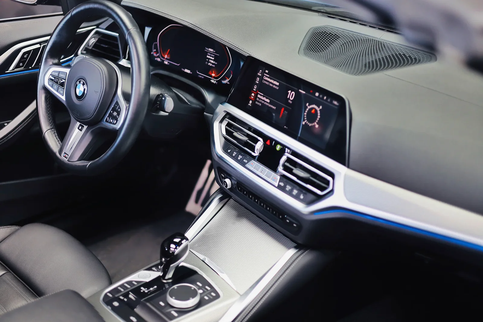 Rent BMW 4-Series 430i Blue 2023 in Dubai - 3 