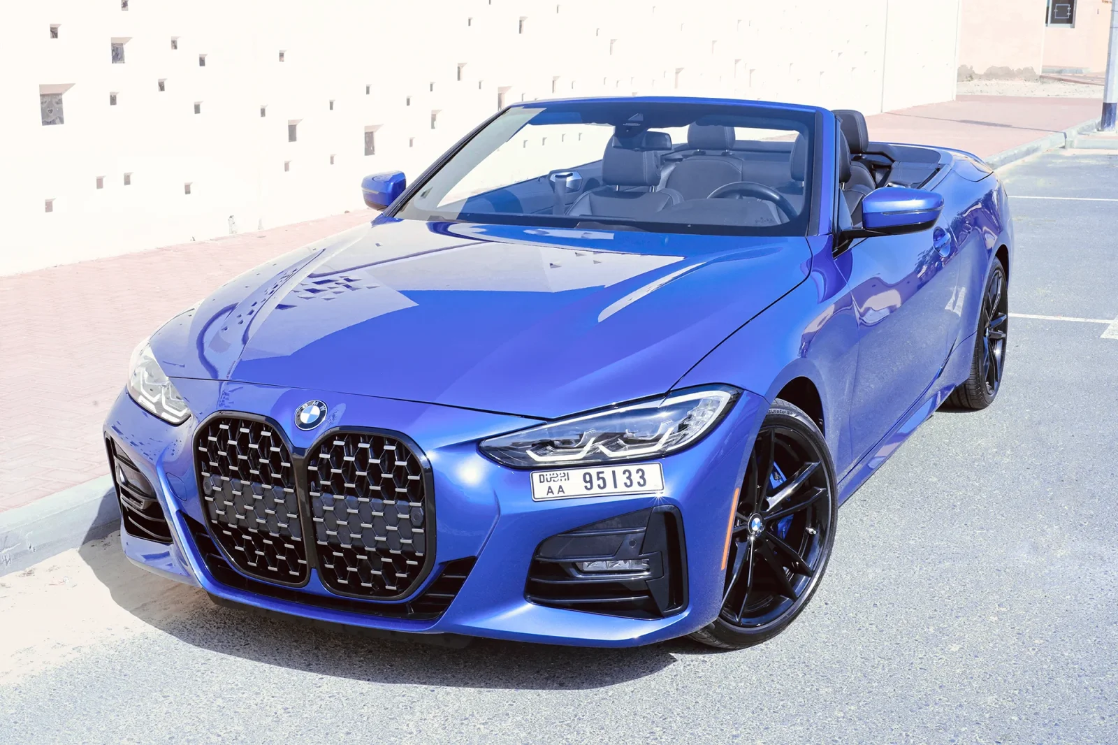 Loyer BMW 4-Series 430i Bleu 2023 en Dubai