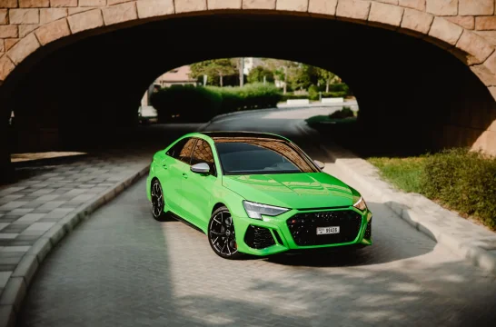 Audi RS3 Grün 2023