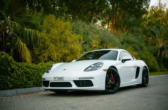 Porsche Cayman S Bianco 2022