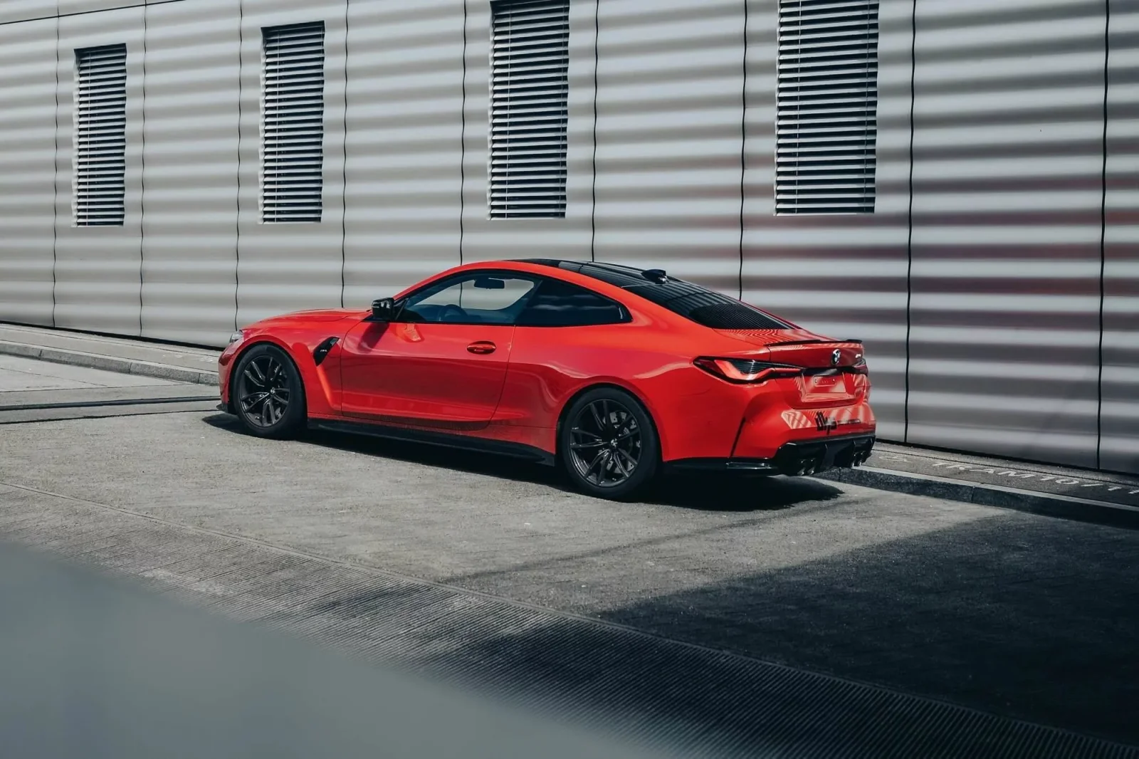 Rent BMW M4  Red 2021 in Dubai - 4 