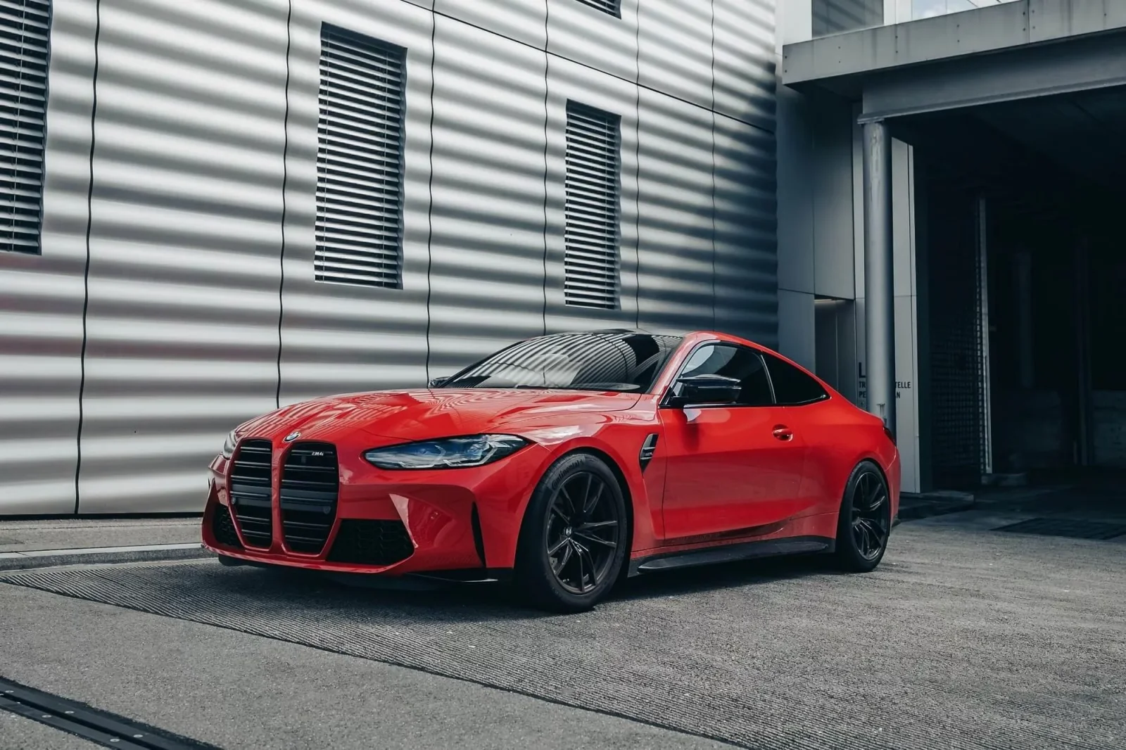 Rent BMW M4  Red 2021 in Dubai - 3 