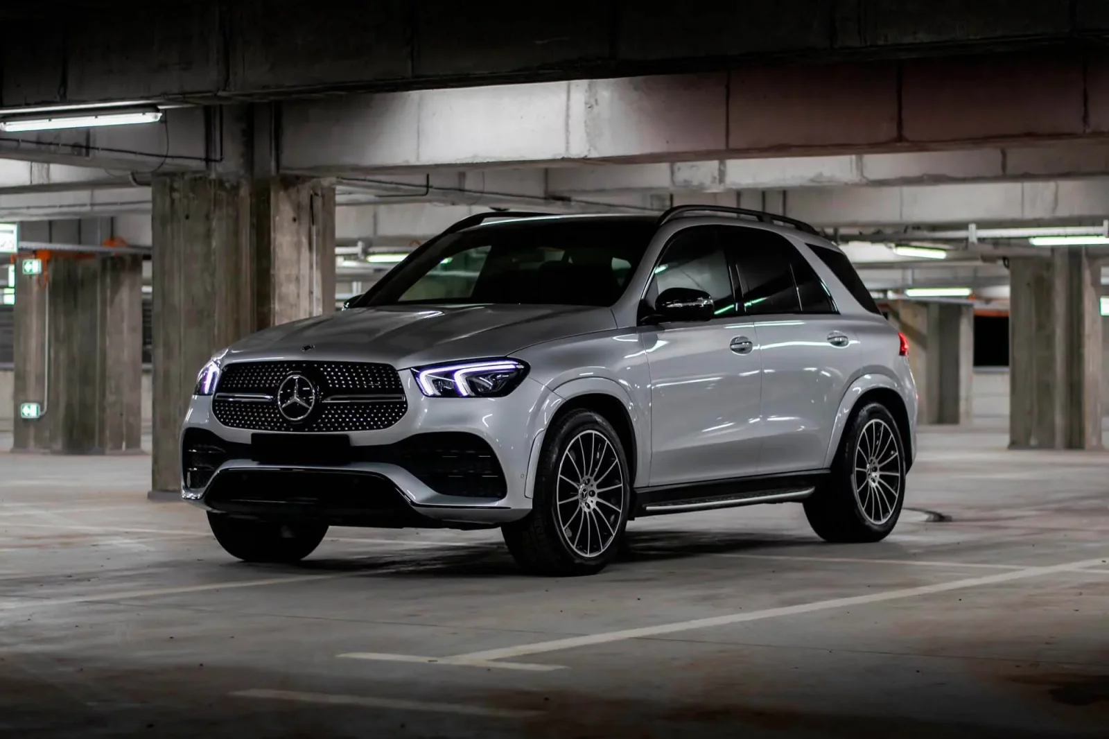 Rent Mercedes-Benz GLE  Grey 2021 in Dubai