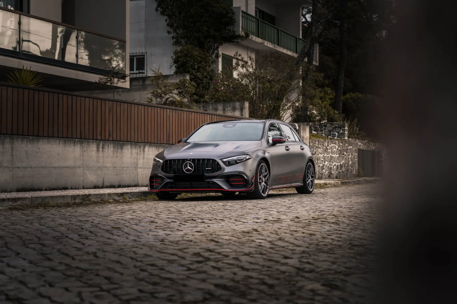 Rent Mercedes-Benz A-Class A45s AMG Grey 2022 in Dubai