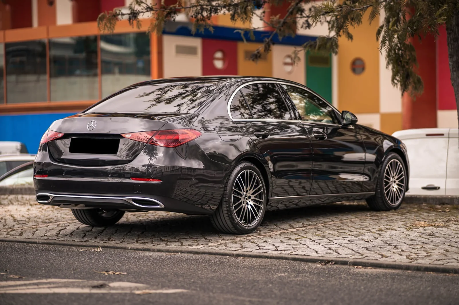Rent Mercedes-Benz C-Class  Black 2023 in Dubai