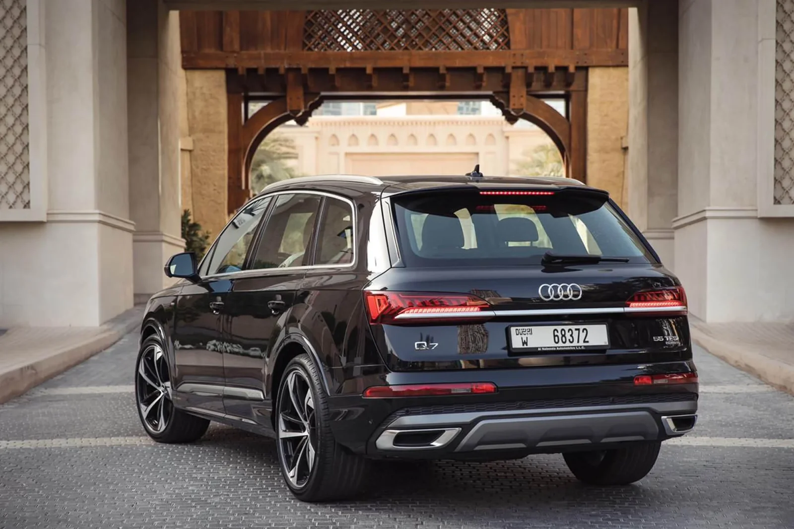 Rent Audi Q7  Black 2021 in Dubai
