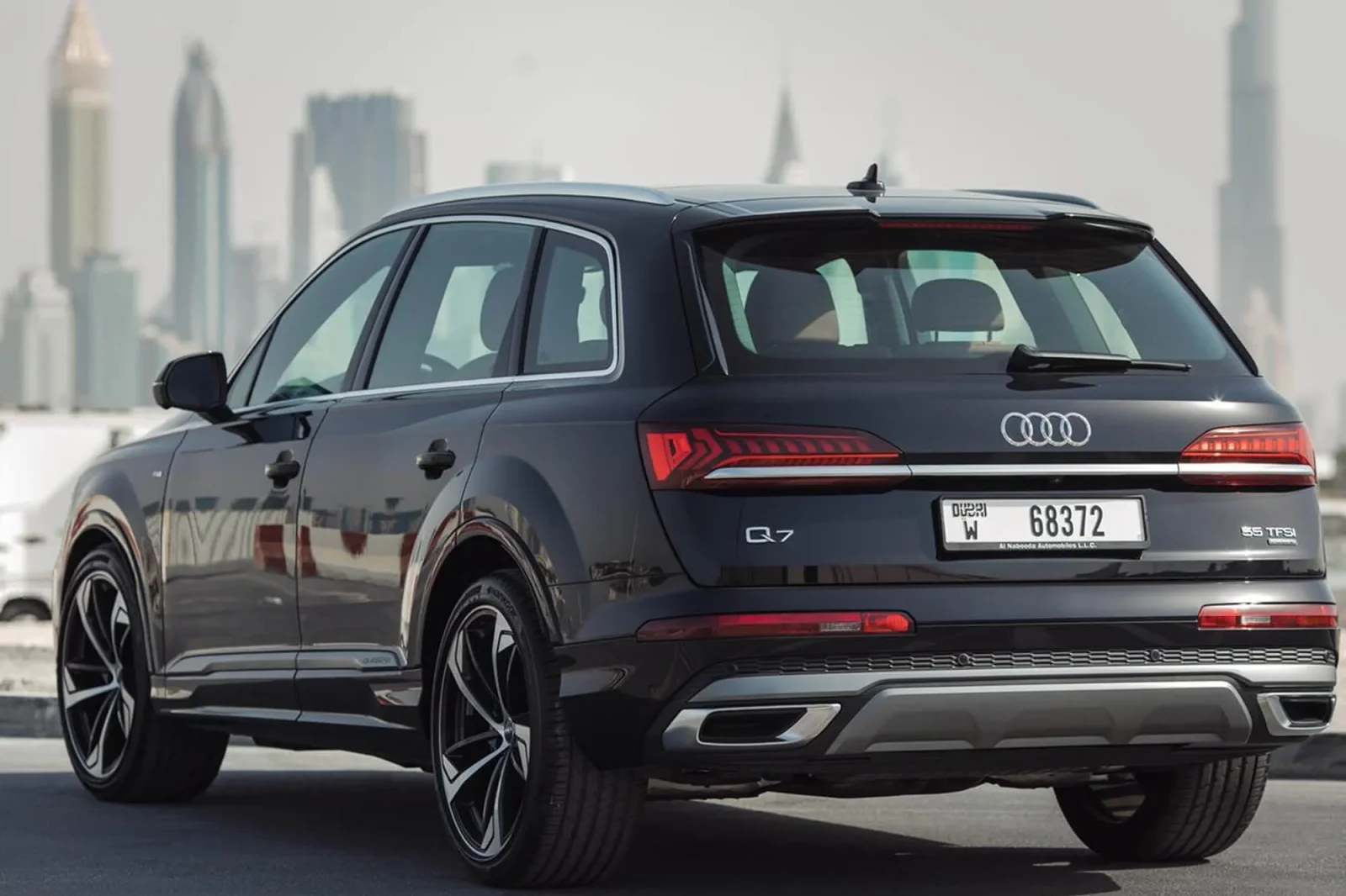 Rent Audi Q7  Black 2021 in Dubai