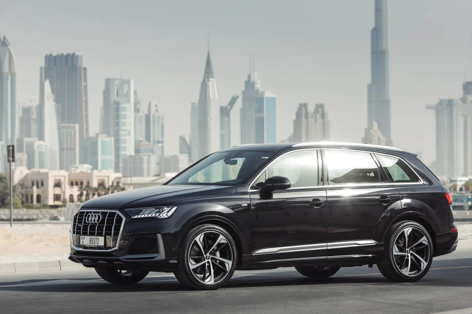 Rent Audi Q7  Black 2021 in Dubai