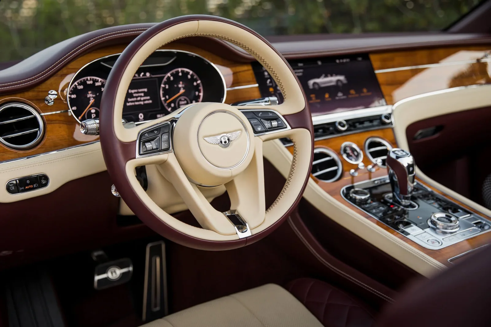 Rent Bentley Continental GTC White 2022 in Dubai