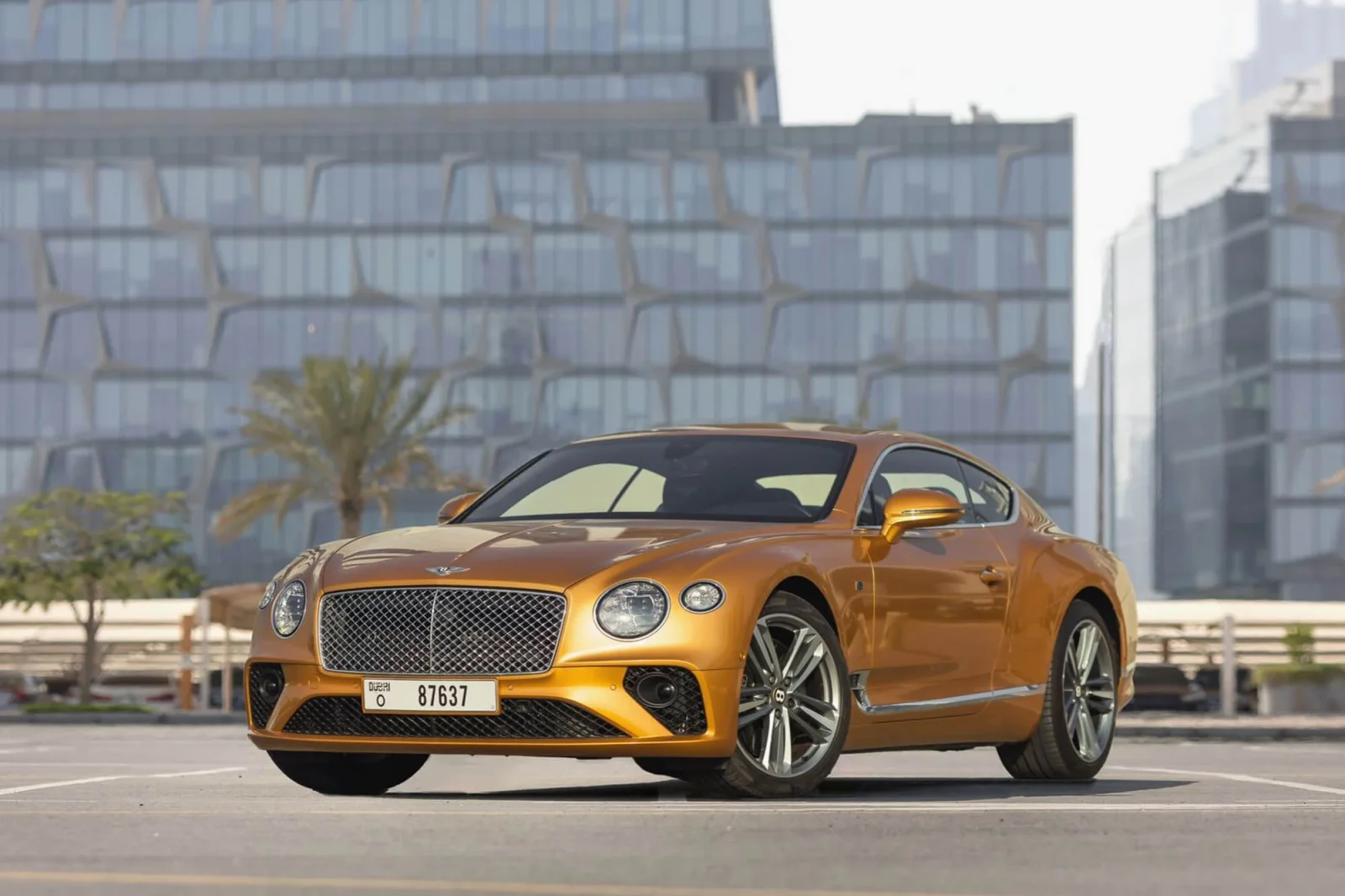 Аренда Bentley Continental GT Оранжевый 2019 в Дубае