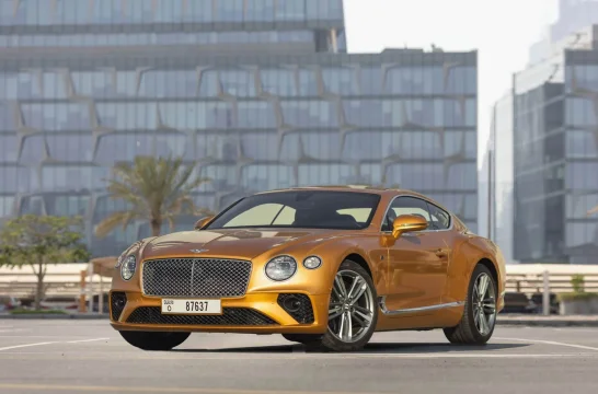 Bentley Continental GT Оранжевый 2019