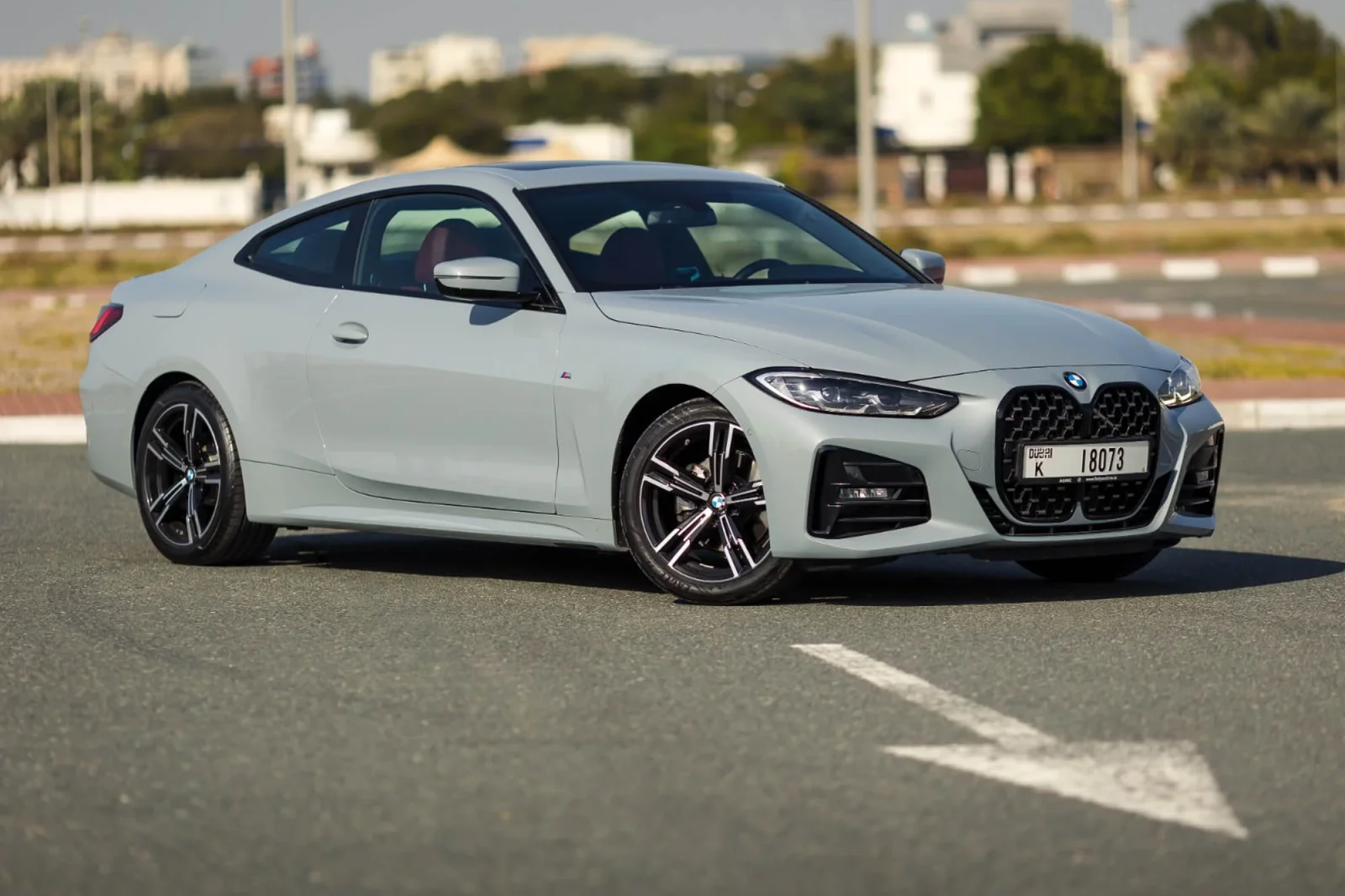 Rent BMW 4-Series  Grey 2024 in Dubai