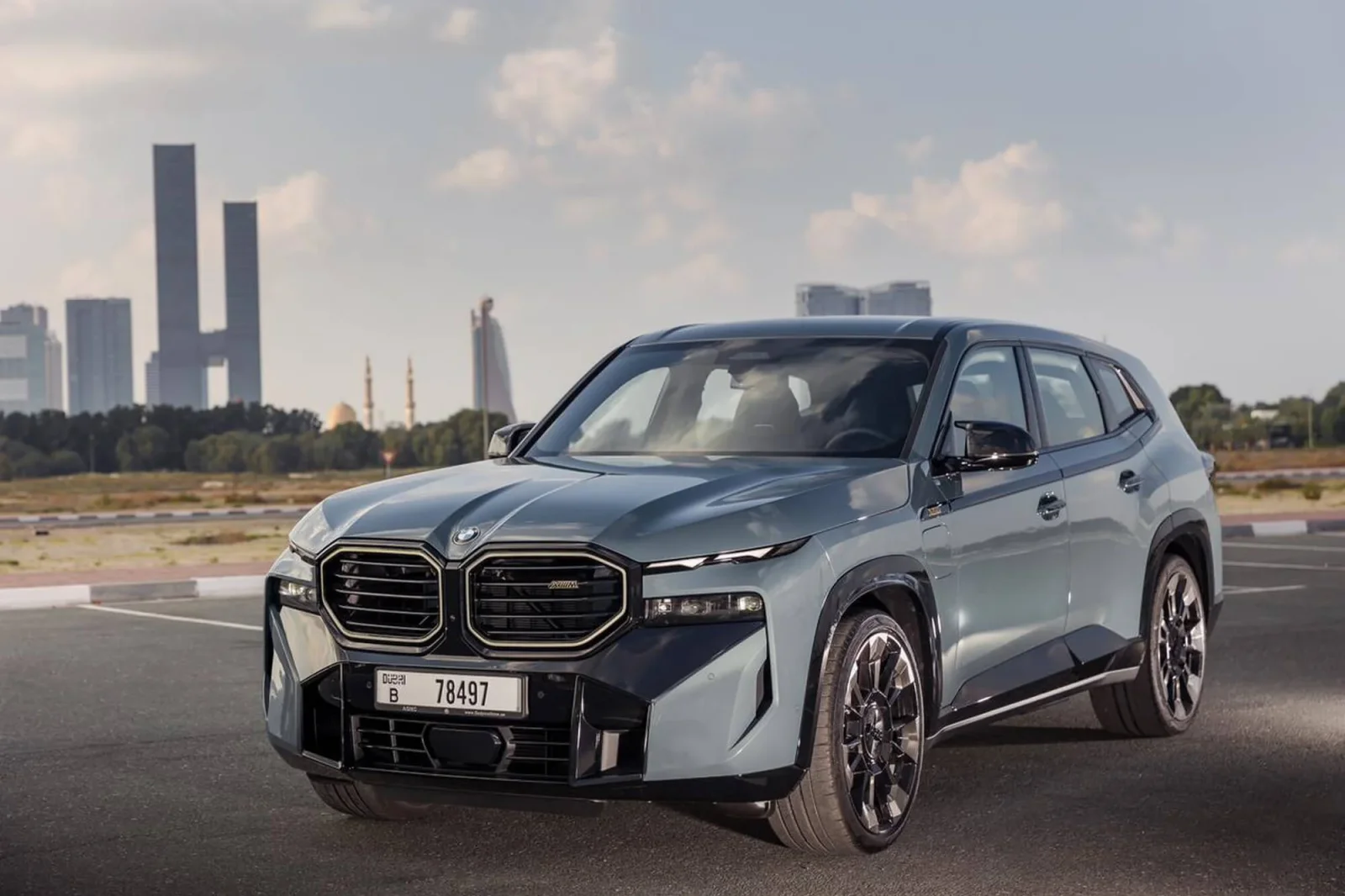 Rent BMW XM  Green 2024 in Dubai