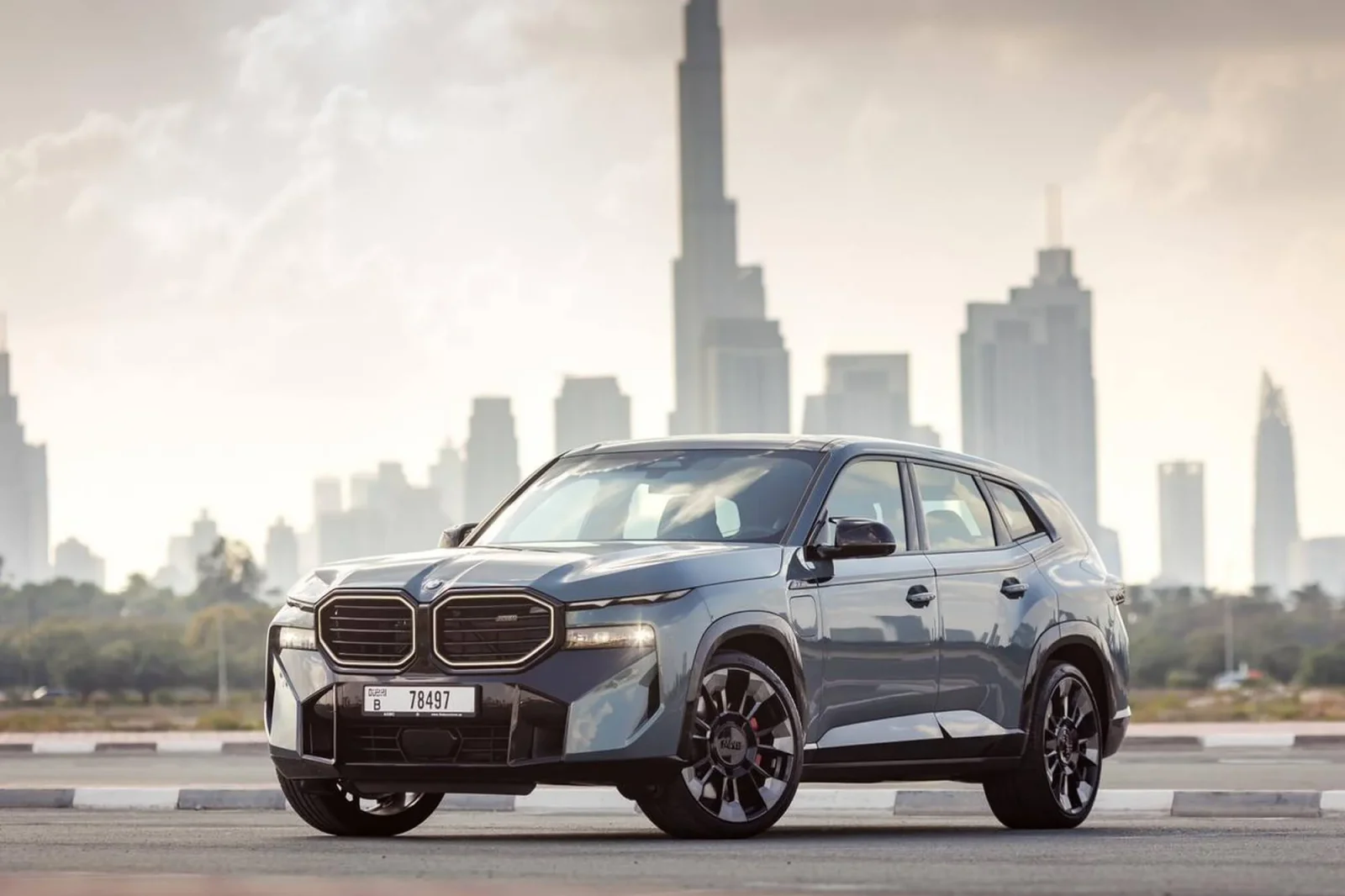 Rent BMW XM  Green 2024 in Dubai