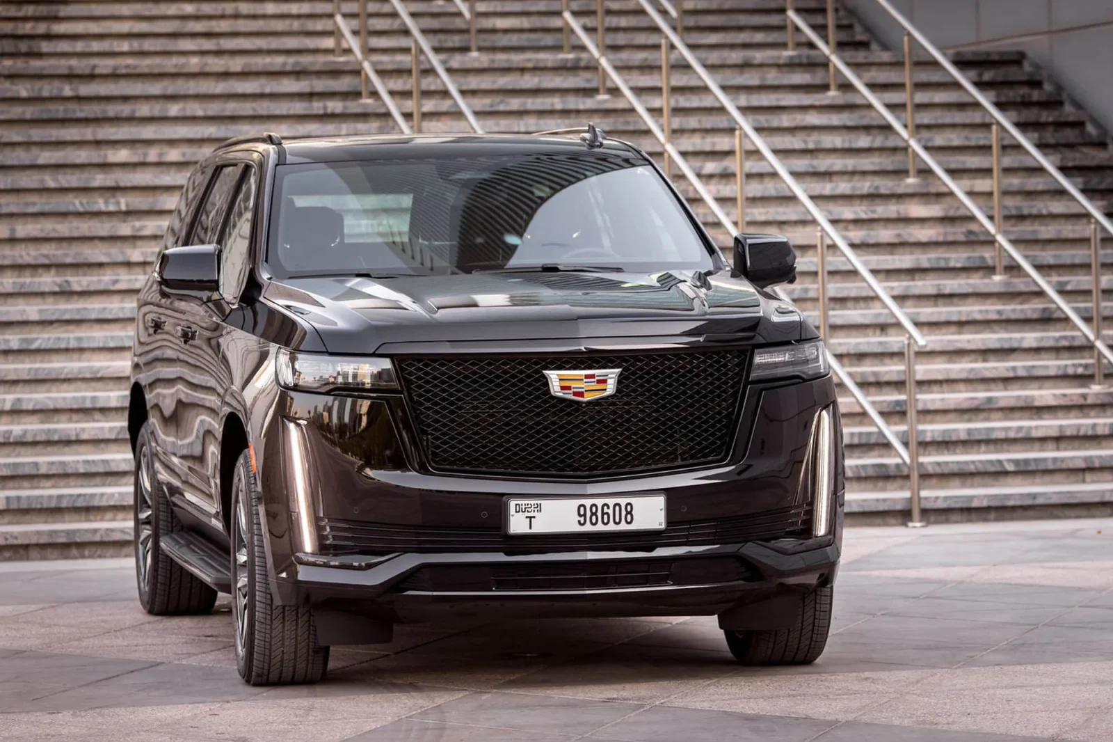 Rent Cadillac Escalade  Black 2023 in Dubai