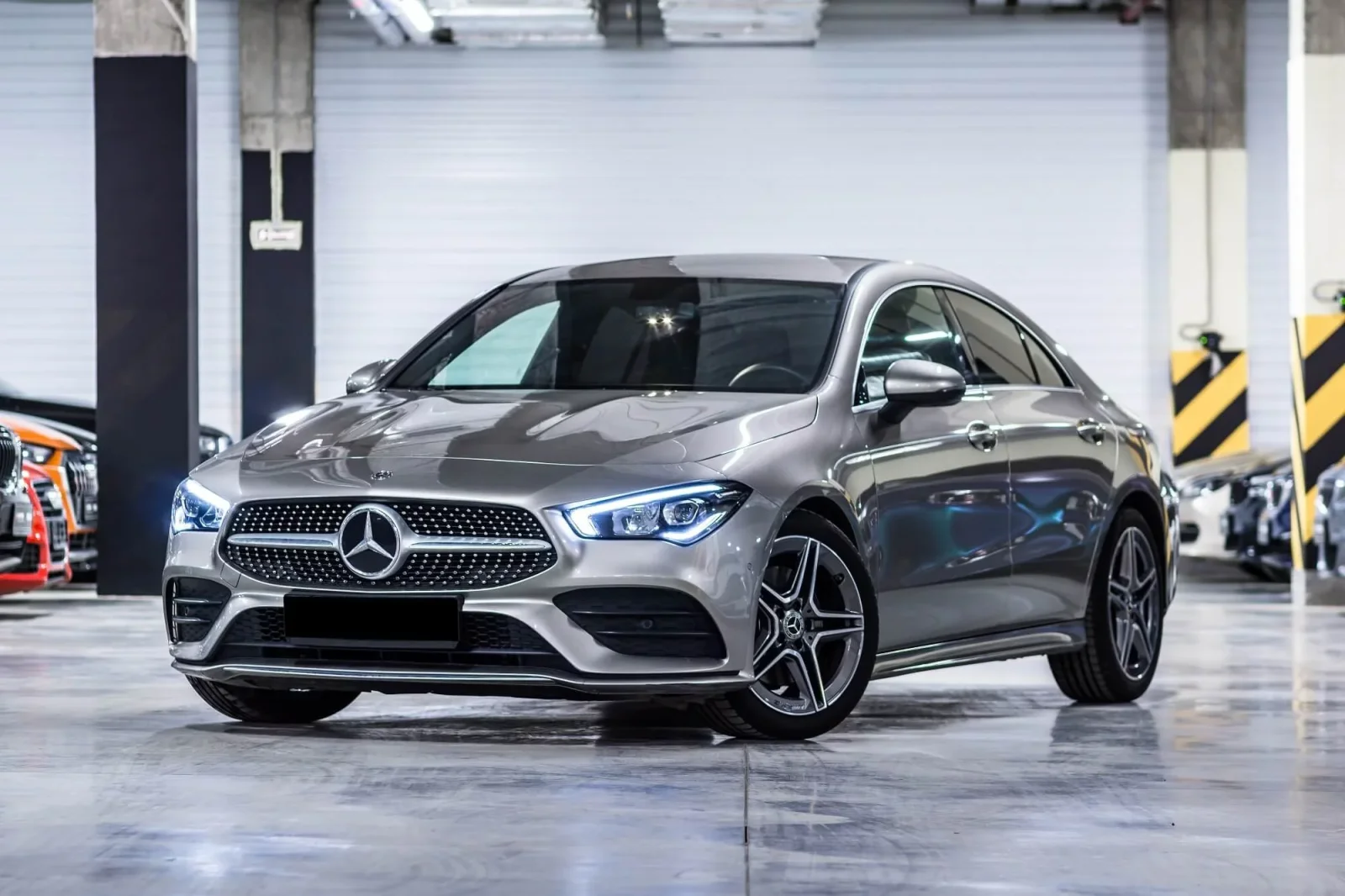 Kiralık Mercedes-Benz CLA-Class  Gri 2021 içinde Dubai