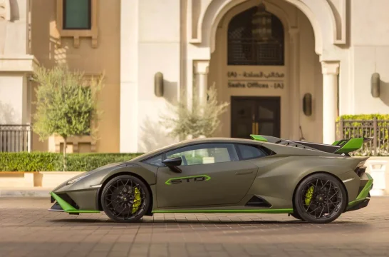 Lamborghini Huracan STO Зеленый 2022