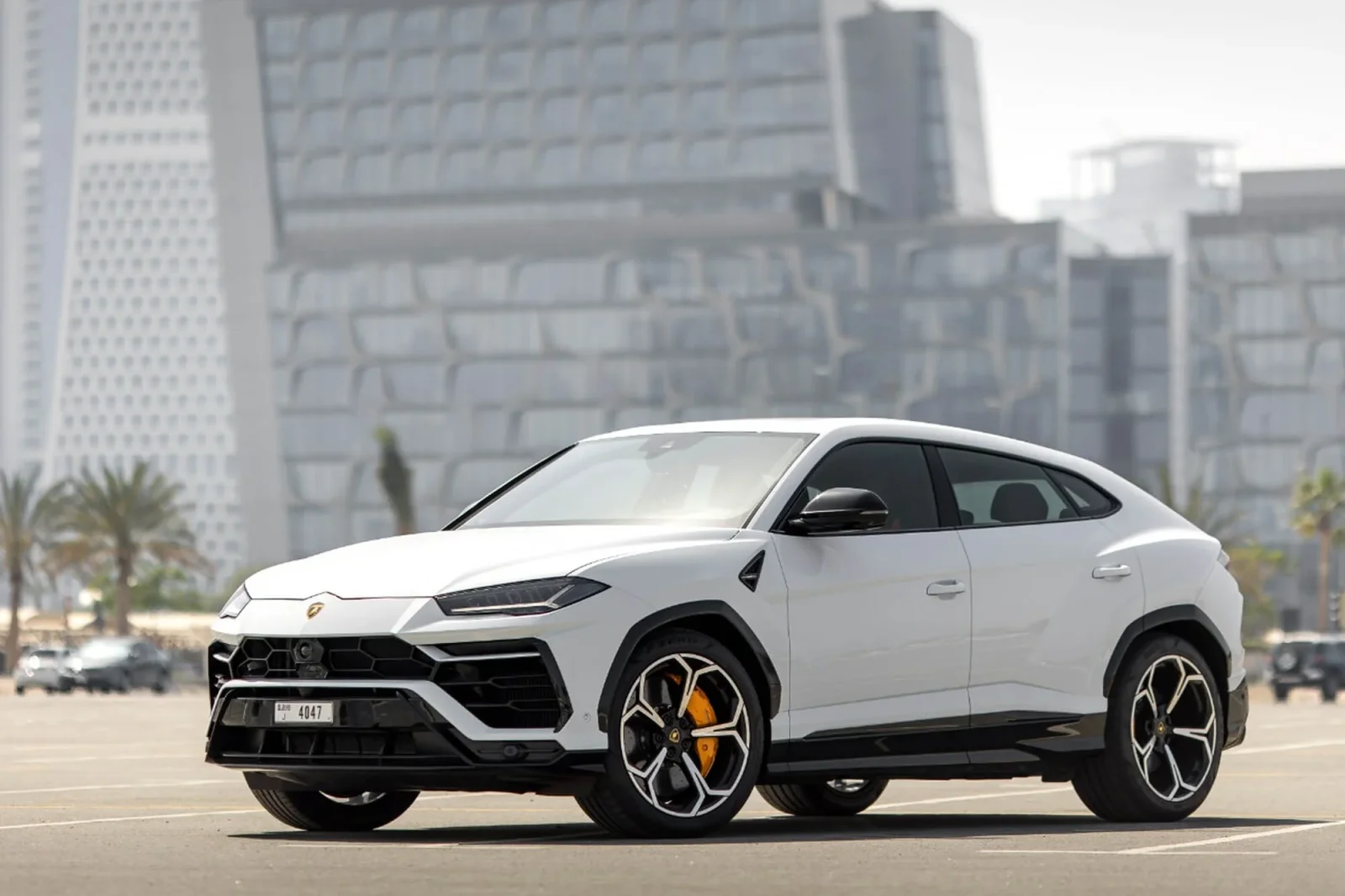 Rent Lamborghini Urus  White 2022 in Dubai