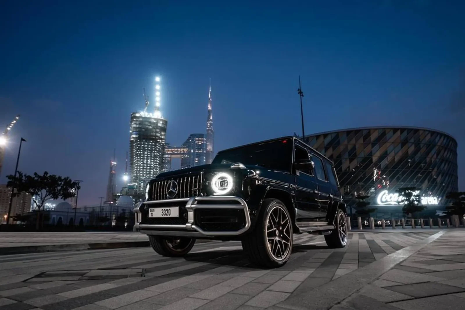 Alquiler Mercedes-Benz G-Class G63 AMG Negro 2020 en Dubái
