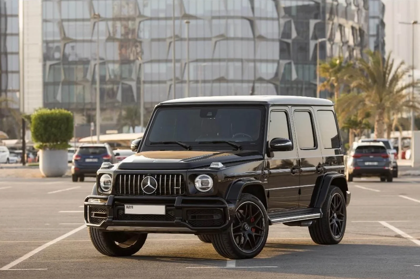 Miete Mercedes-Benz G-Class G63 AMG Schwarz 2022 in der Dubai