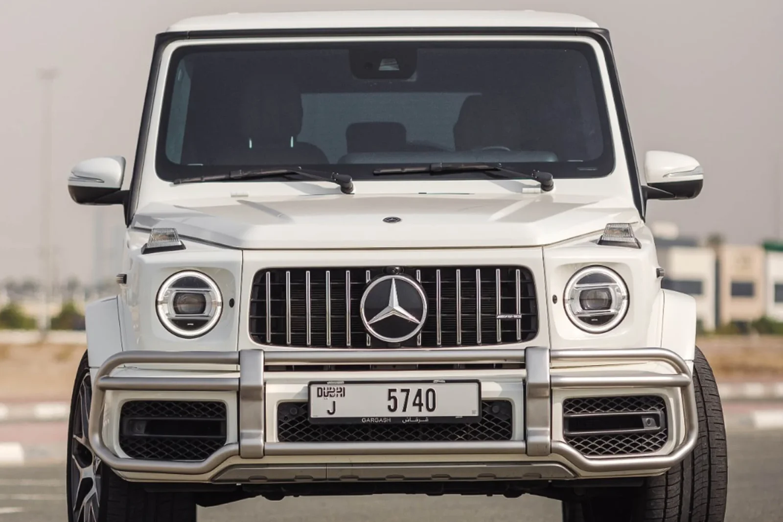 Loyer Mercedes-Benz G-Class  Blanc 2022 en Dubai