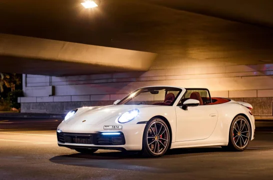 Porsche 911 Blanc 2020