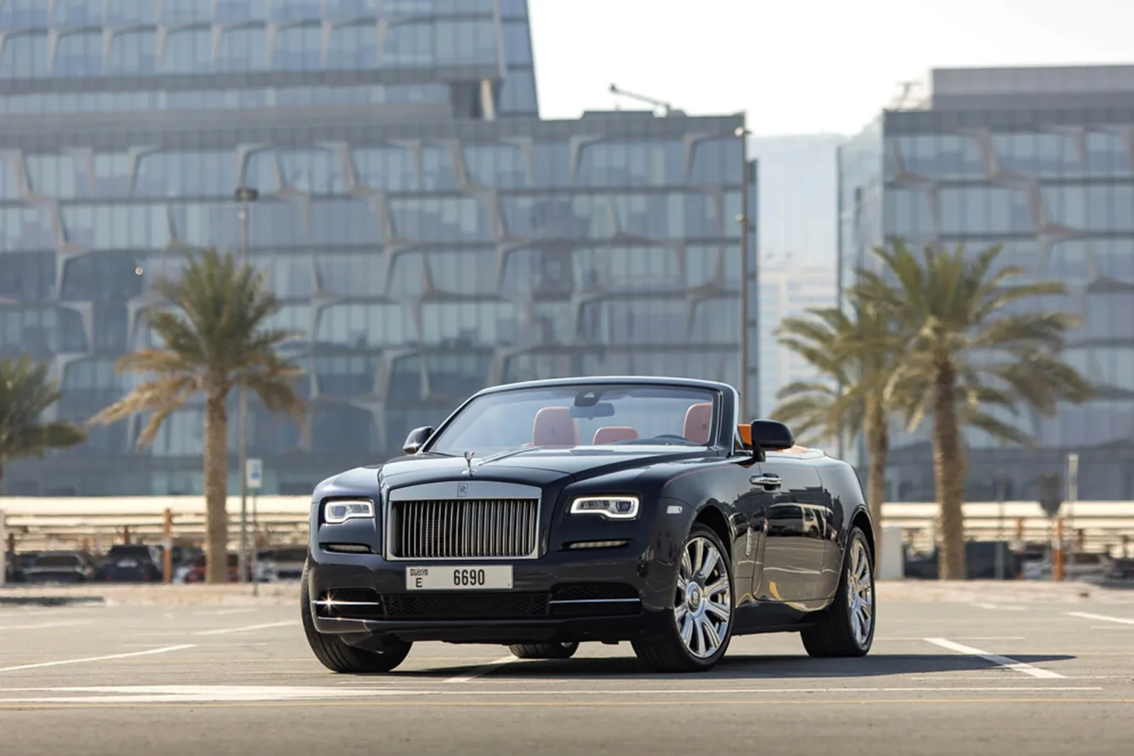 Rent Rolls-Royce Dawn  Blue 2017 in Dubai