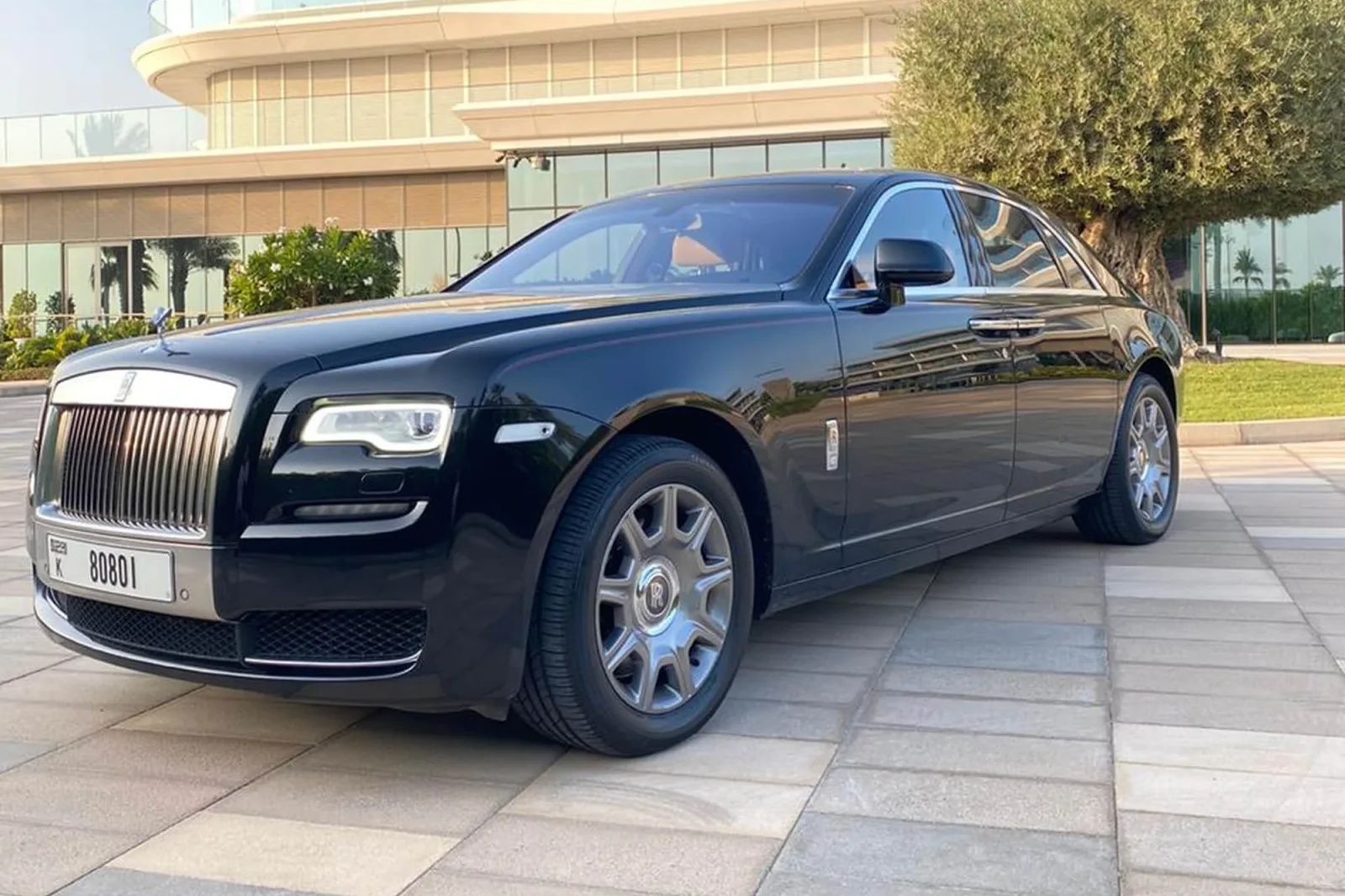 Miete Rolls-Royce Ghost  Schwarz 2017 in der Dubai