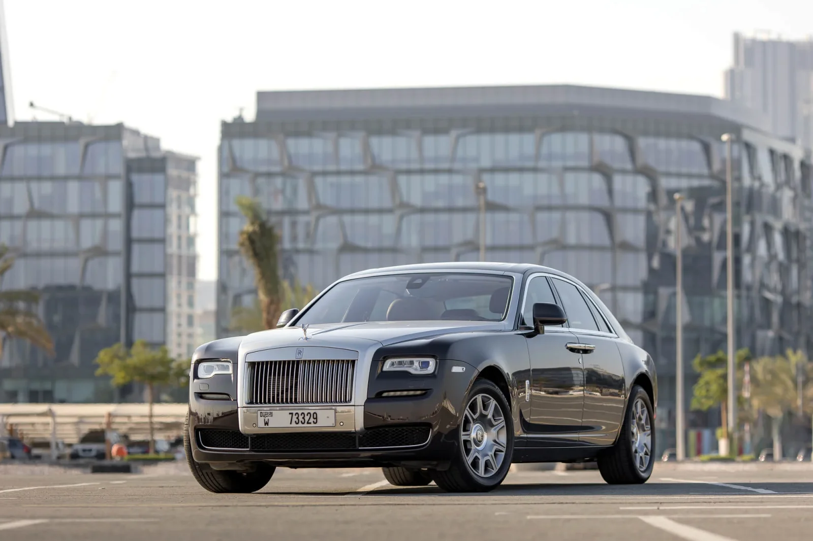 Miete Rolls-Royce Ghost  Schwarz 2017 in der Dubai