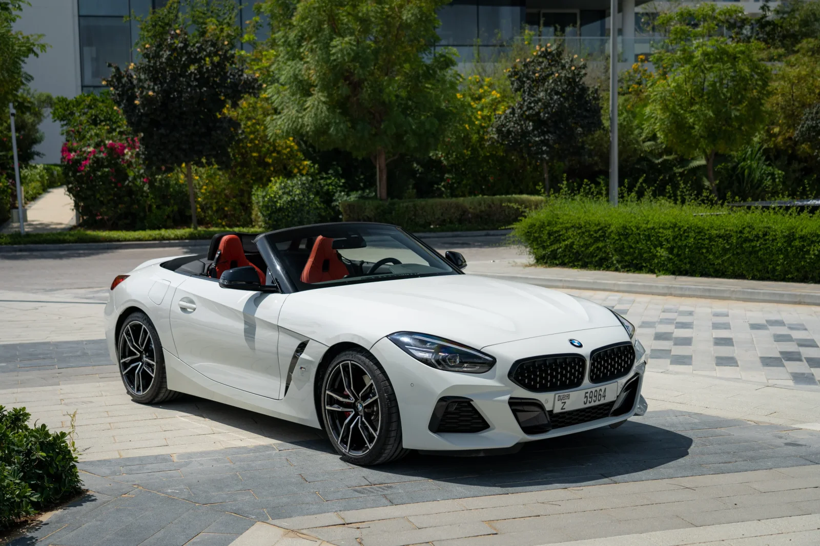 Rent BMW Z4  White 2022 in Dubai