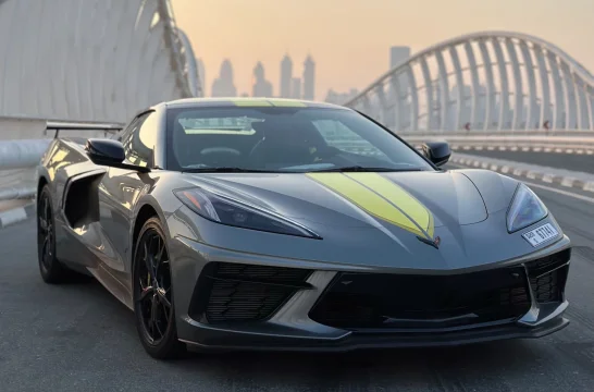 Chevrolet Corvette C8R Grau 2022